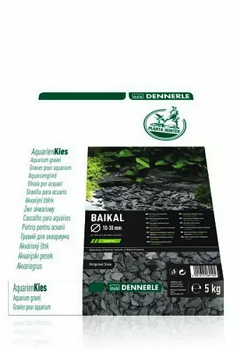 Dennerle Nature Gravel PlantaHunter Baikal натуральный гравий для аквариума, фракция 10-30 мм, 5 кг