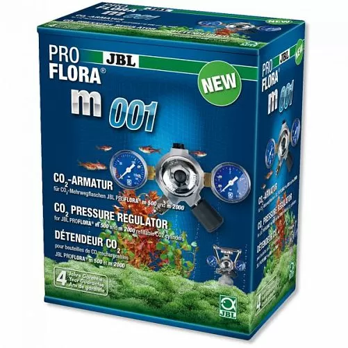 JBL ProFlora m001 2 co2-редуктор для систем, пополняемый баллон JBL ProFlora m001 2 co2-редуктор для систем, пополняемый баллон