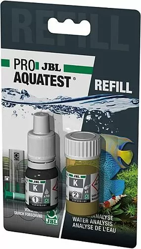 Дополнительные реагенты JBL ProAquaTest K Refill для экспресс-теста K Дополнительные реагенты JBL ProAquaTest K Refill для экспресс-теста K
