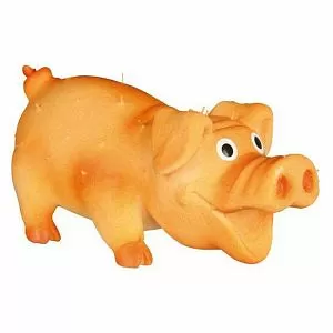 Игрушка TRIXIE «Свинка со щетиной» для собак, 10 см, латекс