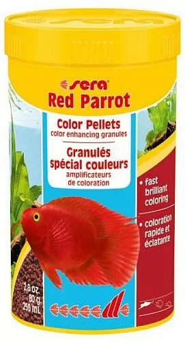 Sera Red Parrot корм для яркой окраски рыб, гранулы 250 мл Sera Red Parrot корм для яркой окраски рыб, гранулы 250 мл