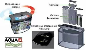 Аквариум Aquael REEFMASTER морской рифовый, 105 л