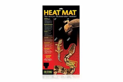 Коврик с обогревом Exo Terra Heat Mat для рептилий, 25 Вт, 27.9x43.2 см