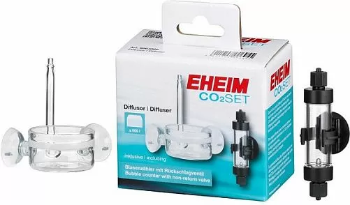 Дифузор CO2 EHEIM 600 стеклянный с счетчиком пузырьков и обратным клапаном Дифузор CO2 EHEIM 600 стеклянный с счетчиком пузырьков и обратным клапаном