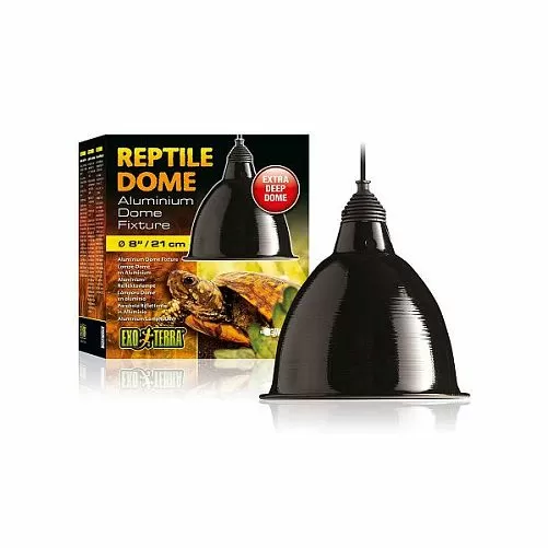 Светильник Exo Terra Reptile Dome с отражателем для ламп до 160 Вт, 21x17,8 см Светильник Exo Terra Reptile Dome с отражателем для ламп до 160 Вт, 21x17,8 см