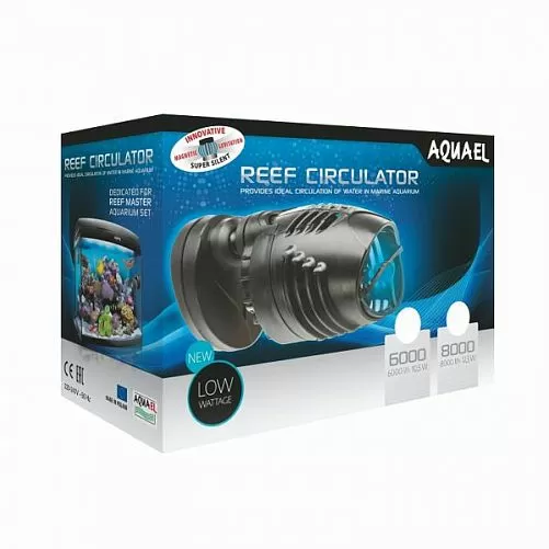 Вихревая помпа Aquael Reef Circulator 8000 для аквариумов до 800 л, 8000 л/ч Вихревая помпа Aquael Reef Circulator 8000 для аквариумов до 800 л, 8000 л/ч