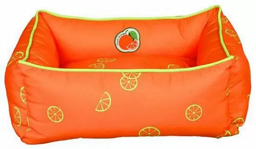 Лежак TRIXIE Fresh Fruits с бортиками, 60х50 см, оранжевый