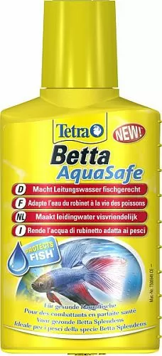 Tetra Betta AquaSafe средство для подготовки воды с бойцовыми рыбками, 100 мл Tetra Betta AquaSafe средство для подготовки воды с бойцовыми рыбками, 100 мл