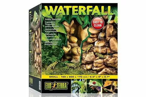 Водопад с помпой Exo Terra Natural Waterfall для рептилий, 16x20x17 см