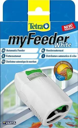 Кормушка автоматическая Tetra myFeeder белая, на батарейках