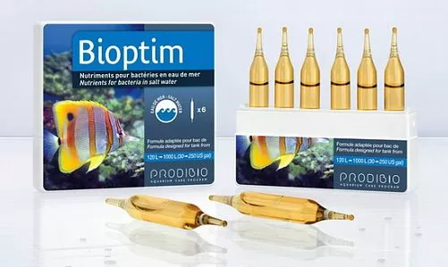 PRODIBIO Bioptim препарат для стимуляции роста и развития бактерий в морском аквариуме, 6 шт.