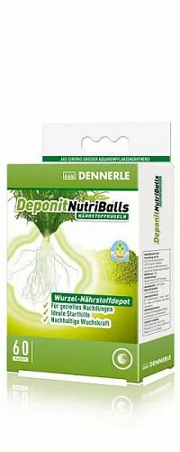 Добавка профессиональная Dennerle Nutriballs грунтовая, 60 табл.