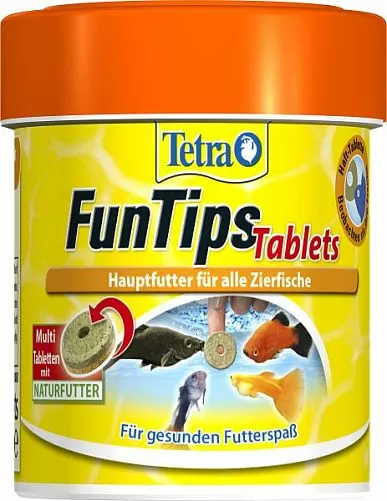 Tetra TipsTablets стабилизированный корм для аквариумных рыб, таблетки 75 шт. Tetra TipsTablets стабилизированный корм для аквариумных рыб, таблетки 75 шт.