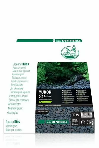 Dennerle Nature Gravel PlantaHunter Yukon натуральный гравий для аквариума, фракция 12-18 мм, 5 кг