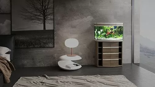 Пресноводный аквариум с тумбой STELLEX AQUA 135, 135 л, 81x41x132 см