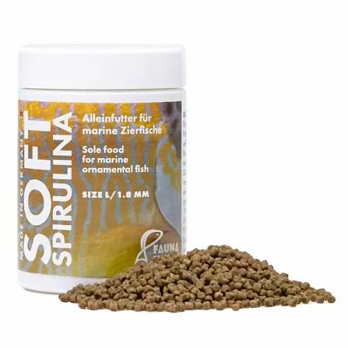 Корм Fauna Marin Soft Spirulina L для морских декоративных рыб, 100 мл
