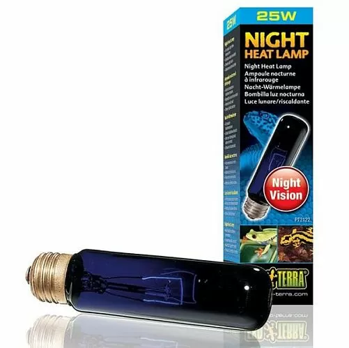 Лампа лунного света Exo Terra Night Heat Lamp для рептилий, 25 Вт