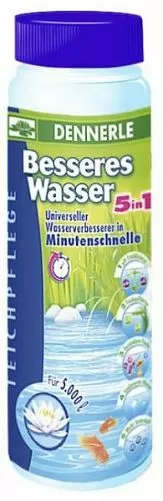 Dennerle Better Water 5in1 универсальное средство для ухода за садовым прудом, 500 мл