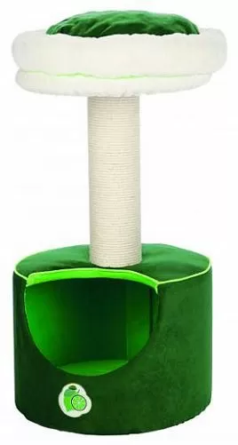Домик TRIXIE Fresh Fruits Lime для кошки, 78 см, зеленый, белый