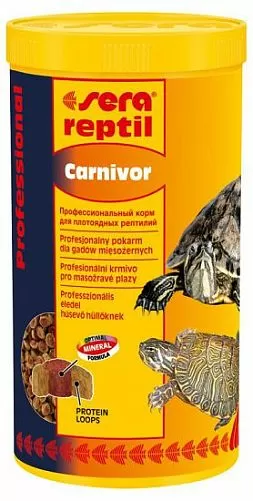 Sera Reptil Profess. Carnivor корм для плотоядных рептилий, 1 л