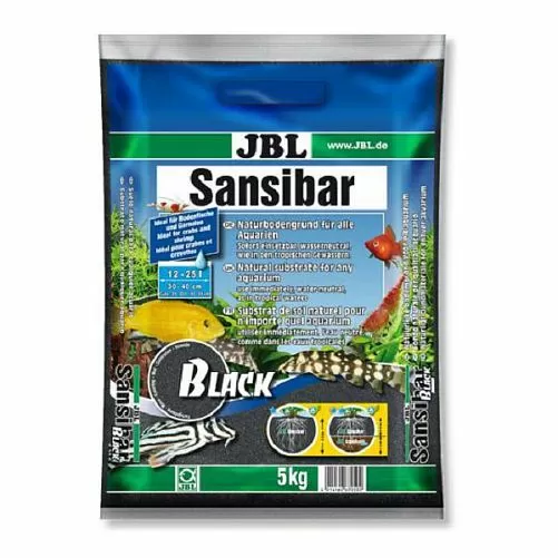 JBL Sansibar BLACK декоративный грунт для аквариума, черный, 5 кг JBL Sansibar BLACK декоративный грунт для аквариума, черный, 5 кг
