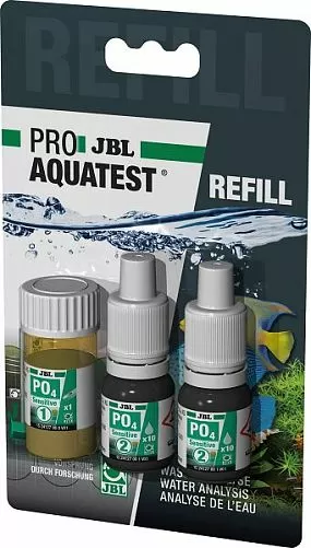 Дополнительные реагенты JBL ProAquaTest PO4 sensitive Refill для экспресс-теста PO4 Дополнительные реагенты JBL ProAquaTest PO4 sensitive Refill для экспресс-теста PO4