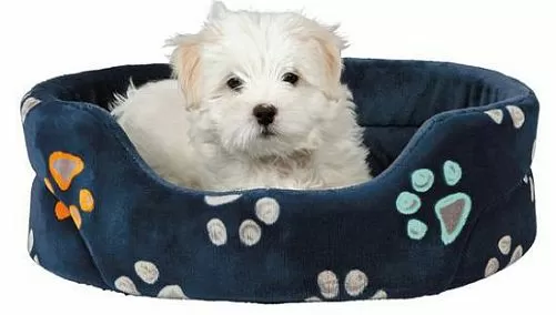 Лежак TRIXIE Jimmy с бортиками, 45х35 см, синий