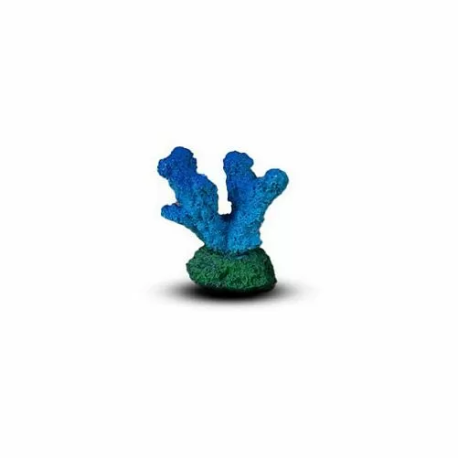 Коралл Рога Синий 5.5х3.5х5 см