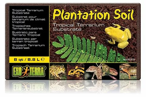 Кокосовая крошка EXO TERRA "Plantation Soil Brick", 8.8 л