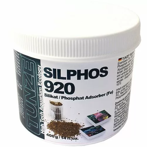 Наполнитель Tunze Silphos на основе железа для устранения фосфатов и силикатов, 400 г Наполнитель Tunze Silphos на основе железа для устранения фосфатов и силикатов, 400 г