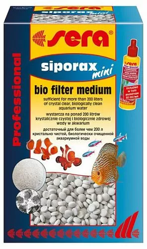 SERA SIPORAX mini бионаполнитель для фильтров, 270 г
