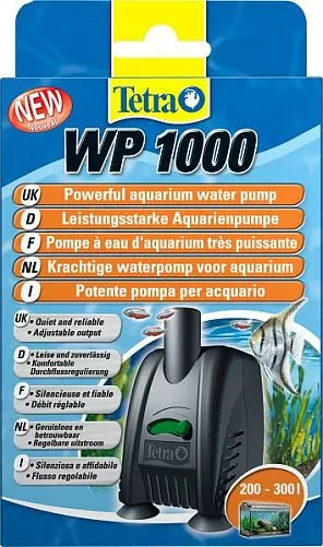 Помпа Tetra WP 1000 для аквариумной воды, 1000 л/ч Помпа Tetra WP 1000 для аквариумной воды, 1000 л/ч