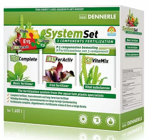 Набор удобрений Dennerle Perfect Plant System Set для аквариумов до 1600 л Набор удобрений Dennerle Perfect Plant System Set для аквариумов до 1600 л