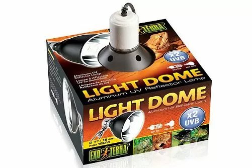 Светильник Exo Terra Light Dome навесной для ламп накаливания до 150 Вт, диаметр 18 см Светильник Exo Terra Light Dome навесной для ламп накаливания до 150 Вт, диаметр 18 см