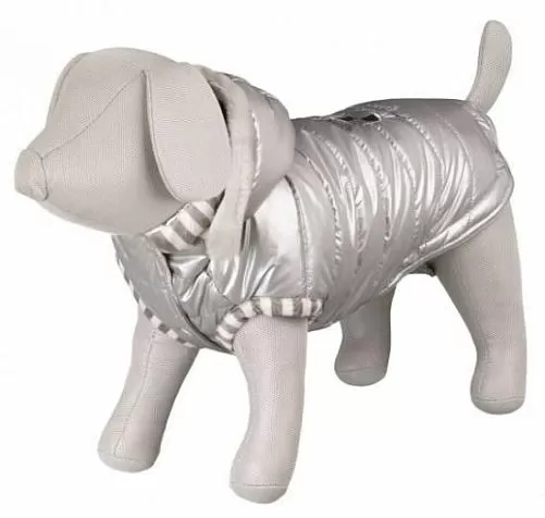 Попона зимняя TRIXIE Dog Prince, XS: 30 см, серебристо-серый
