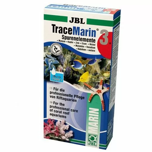 JBL TraceMarin 3 комплекс, содержащий 16 микроэлементов для морского аквариума, 500 мл