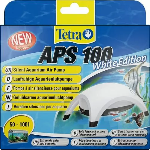 Tetratec APS 100 компрессор для аквариума, белый, 100 л/ч Tetratec APS 100 компрессор для аквариума, белый, 100 л/ч
