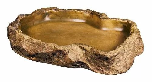 Кормушка-камень EXO TERRA EX Feeding Dishes экстра-большая, пластиковая Кормушка-камень EXO TERRA EX Feeding Dishes экстра-большая, пластиковая