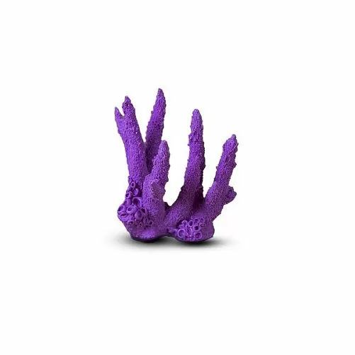 Коралл Коралловый пальчик Фиолетовый 13,5х14х11,5 см