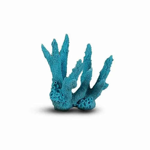 Коралл Коралловый пальчик Голубой 13,5х14х11,5 см
