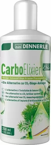 Dennerle Carbo Elixier BIO жидкое удобрение для аквариума, 250 мл