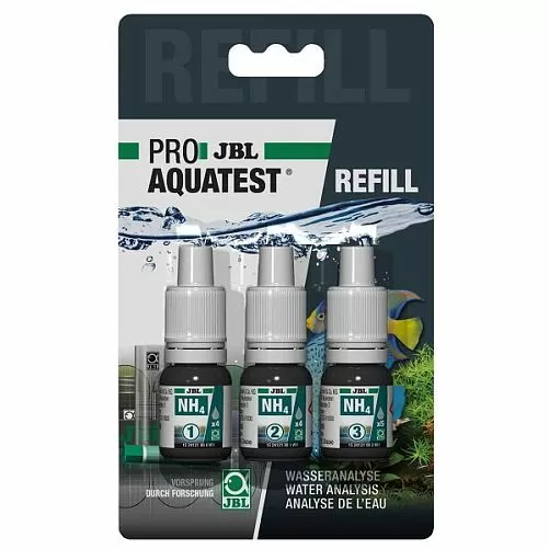 Дополнительные реагенты JBL ProAquaTest NH4 Refill для экспресс-теста NH4 Дополнительные реагенты JBL ProAquaTest NH4 Refill для экспресс-теста NH4