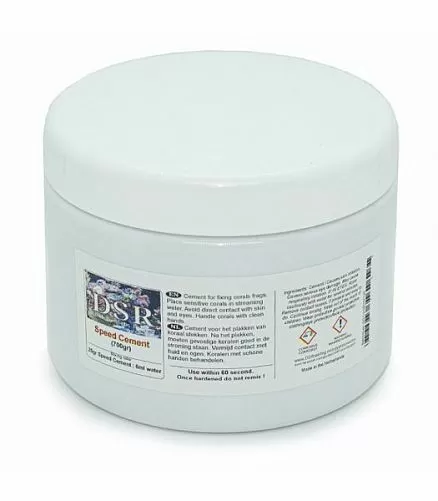 Клей DSR Speed Cement для аквариумных декораций на основе цемента, 60 секунд, 700 г
