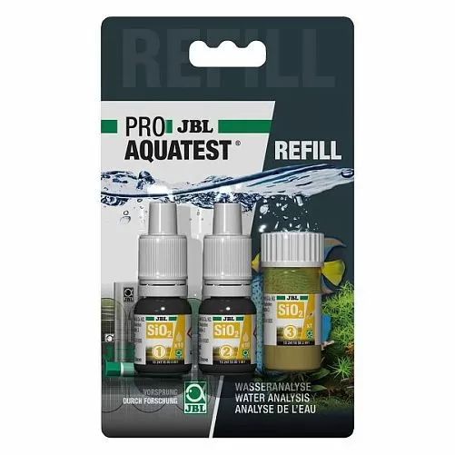 Дополнительные реагенты JBL ProAquaTest SiO2 Refill для экспресс-теста SiO2 Дополнительные реагенты JBL ProAquaTest SiO2 Refill для экспресс-теста SiO2