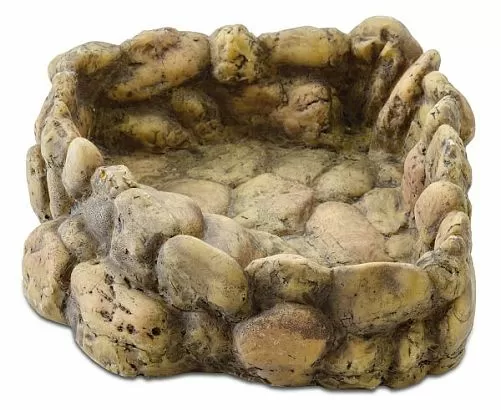 Поилка угловая Exo Terra Corner Water Dish Large для рептилий, 19х21х6 см