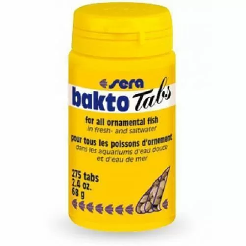 Sera BAKTO TABS корм для пресноводных и морских рыб, таблетки 100 мл Sera BAKTO TABS корм для пресноводных и морских рыб, таблетки 100 мл