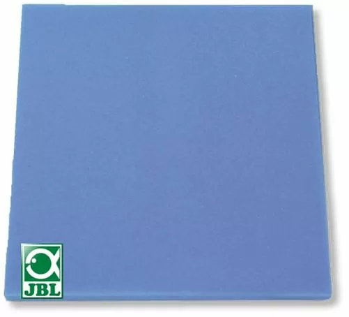 JBL Губка листовая тонкой очистки, синяя, 50х50х2