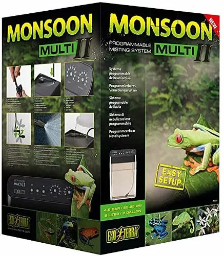 Система осадков Exo Terra Monsoon Multi II  для террариумов, 8 л, 2 форсунки