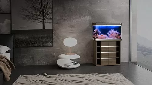 Аквариум Псевдоморе с тумбой STELLEX AQUA 135, 135 л, 81x38x132 см
