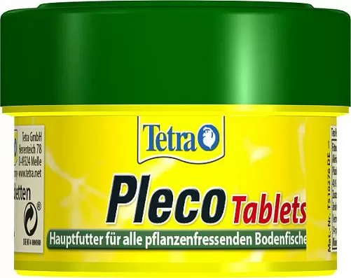 Корм Tetra PlecoTablets для травоядных сомов, 30 мл, 58 таблеток Корм Tetra PlecoTablets для травоядных сомов, 30 мл, 58 таблеток